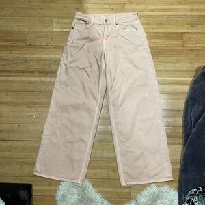 Old navy mid rise wide leg pants
